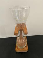 Kwak glas met houder, Verzamelen, Biermerken, Ophalen of Verzenden, Zo goed als nieuw, Glas of Glazen, Overige merken