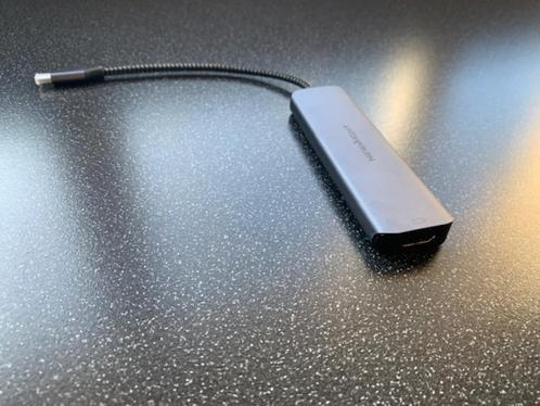 Lecteur multicarte usb-C (Hub), Computers en Software, Dockingstations, Nieuw, USB-hub, Harde schijf, Laptop, Tablet, Telefoon