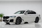 BMW 530E hybrid M-pack! Acc, Pano, Hud, H&K, Full options!, Auto's, BMW, Automaat, Achterwielaandrijving, Wit, Leder