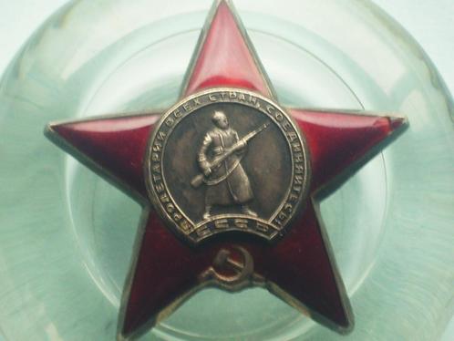 Étoile WW2 URSS order of the red star CCCP borstster, Collections, Objets militaires | Seconde Guerre mondiale, Armée de terre