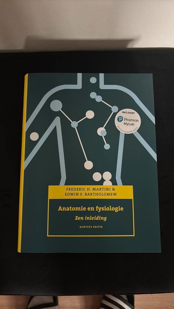 Anatomie en fysiologie, 8e editie met MyLab NL, Boeken, Schoolboeken, Nederlands, Ophalen
