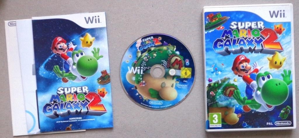 Super Mario Galaxy 2 voor de Nintendo Wii Compleet, Ophalen of Verzenden, Zo goed als nieuw