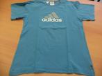 blauw Adidas t-shirt in maat 176, Adidas, Ophalen of Verzenden, Zo goed als nieuw, Shirt of Longsleeve