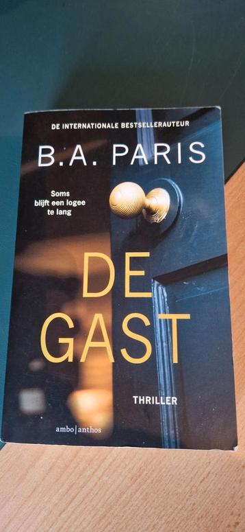 B.A. PARIS - De gast beschikbaar voor biedingen