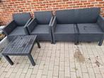 salon de jardin avec coussins, Tuin en Terras, Tuinsets en Loungesets, Ophalen of Verzenden, Gebruikt