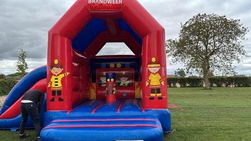 Springkasteel, Kinderen en Baby's, Speelgoed | Buiten | Springkussens, Zo goed als nieuw, Ophalen