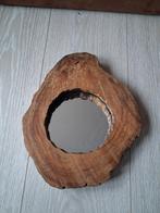Miroir industriel en bois 27x22cm, Maison & Meubles, Accessoires pour la Maison | Miroirs, Neuf, Moins de 100 cm, Moins de 50 cm