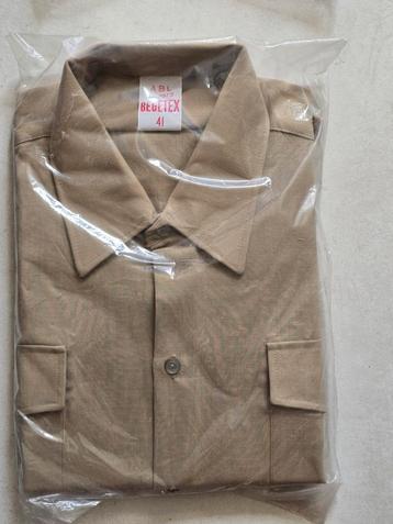 Chemise beige ABL 1973 taille 41 NEW no.2, Enlèvement