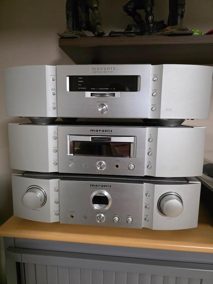 Marantz 15s1 stereo set en speakers, Audio, Tv en Foto, Stereoketens, Zo goed als nieuw, Cd-speler, Tuner of Radio, Speakers, Losse componenten