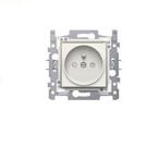 Niko stopcontact 2-polig met aarding 21 mm wit, Ophalen, Stopcontact