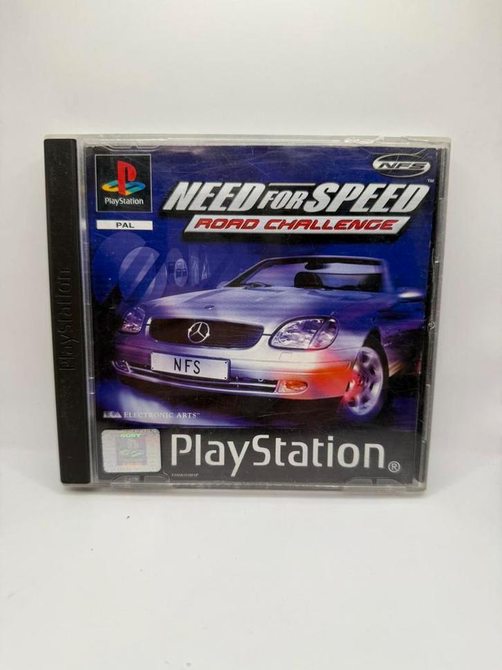 Need For Speed Road Challenge Black Label PS1 PSX, Games en Spelcomputers, Games | Sony PlayStation 1, Gebruikt, Racen en Vliegen