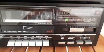 Deck draaitafel Sanyo dubbele casette nieuw beschikbaar voor biedingen