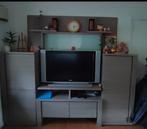 Tv kast, Huis en Inrichting, Kasten | Wandmeubels, Met deur(en), 50 tot 75 cm, Glas, Zo goed als nieuw