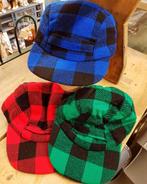 100 x vintage fleece cap, caps houthakkers print, 3 kleuren., Enlèvement ou Envoi, Neuf