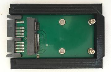 caddy/adaptateur microSATA 1,8 pouces personnalisé pour SSD 