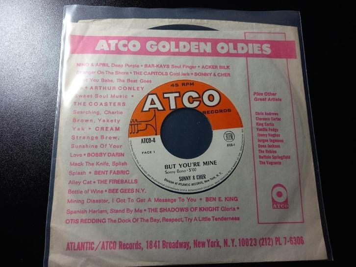 Sonny & Cher – But You're Mine / Hello '7 Als nieuw, Cd's en Dvd's, Vinyl Singles, Zo goed als nieuw, Single, Pop, 7 inch, Ophalen of Verzenden