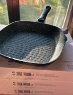 Grill pan 24 cm met afneembaar handvat, Huis en Inrichting, Ophalen of Verzenden, Nieuw