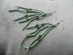 Boucles d'oreilles en perles, Ophalen, Zo goed als nieuw, Groen, Hangers