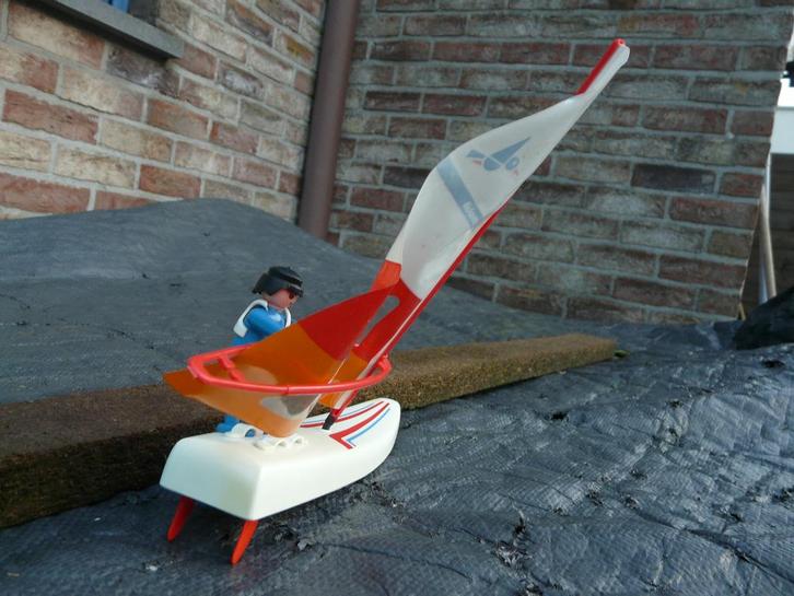 Playmobil vintage 3584 windsurfer, Kinderen en Baby's, Speelgoed | Playmobil, Gebruikt, Complete set, Ophalen