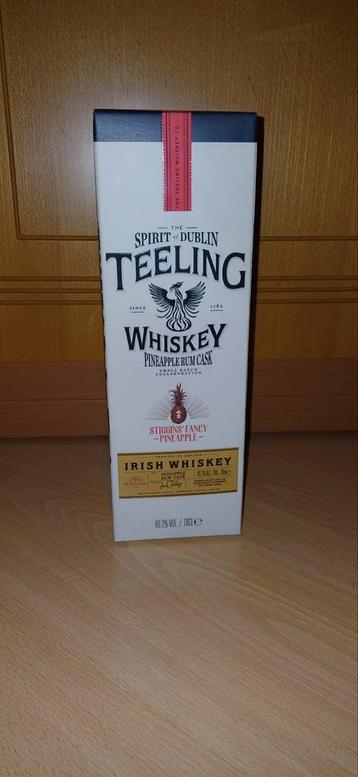 Teeling Irish whiskey PINEAPPLE RUM cask beschikbaar voor biedingen