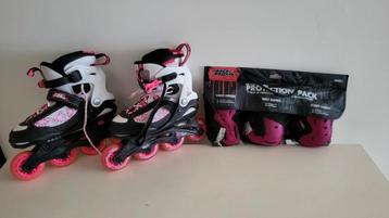 Patins a roulettes , roller + protection ( 1 -3.5 ) T.36 
