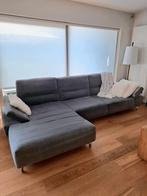 Gestoffeerde salon met longchair in zeer goede staat., Huis en Inrichting, Ophalen, Gebruikt, Landelijk modern, Stof