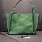 Handtas Etrier, Handtassen en Accessoires, Tassen | Damestassen, Ophalen of Verzenden, Zo goed als nieuw, Groen, Handtas