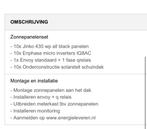 Complete zonnepanelen materiaal incl installatie op maat !!, Ophalen of Verzenden, Nieuw