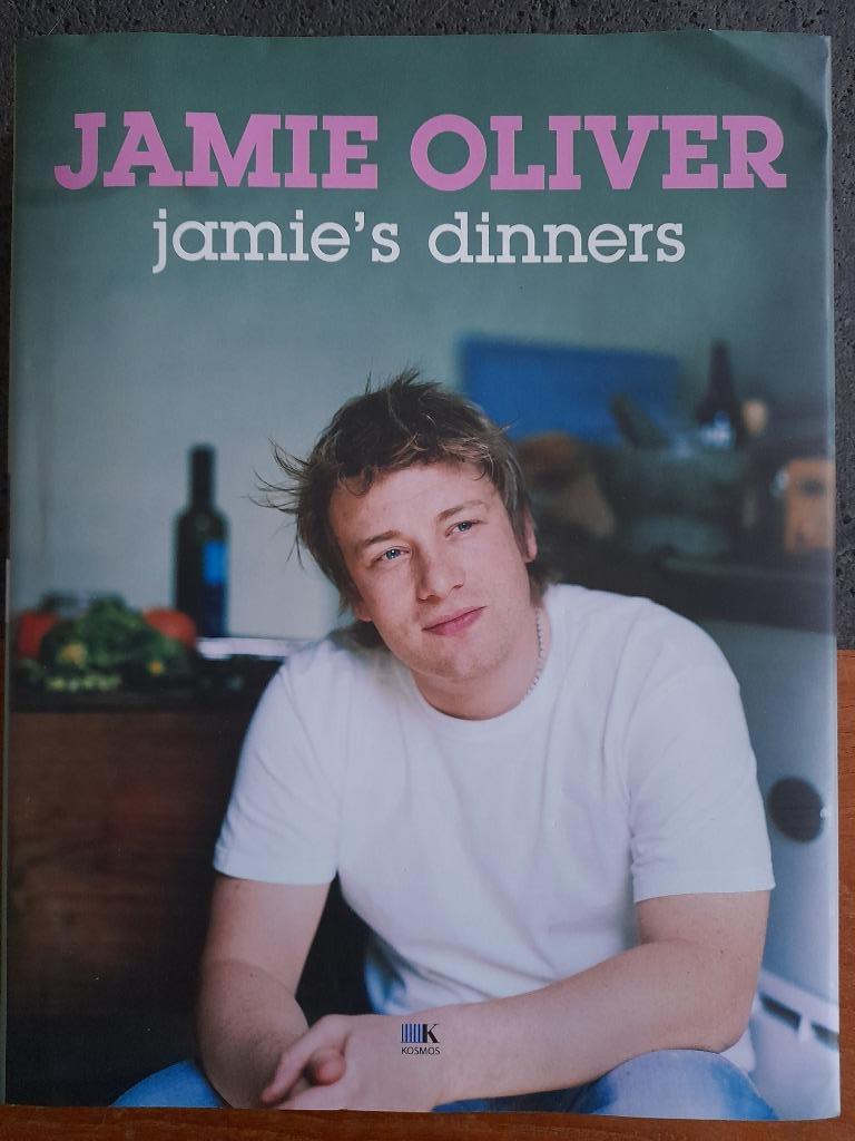 opbouwen Defilé Post ② BOEK JAMIE OLIVER jamie's dinners — Kookboeken — 2dehands