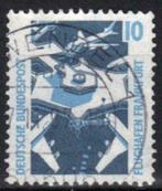 Duitsland Bundespost 1988 - Yvert 1179 - Frankfurt (ST), Affranchi, Envoi