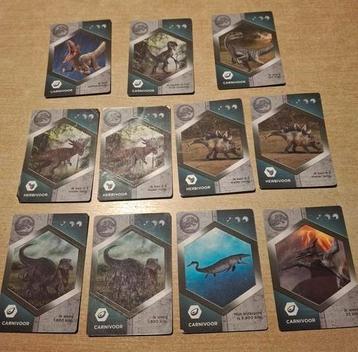 Jurassic World verzamelkaarten beschikbaar voor biedingen