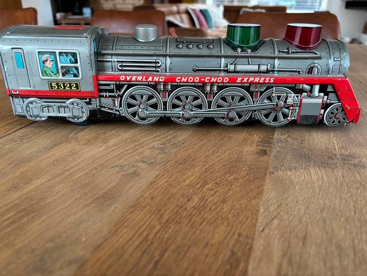Vintage Kanto Toys Overland Choo-Choo Express - Japan, Hobby & Loisirs créatifs, Trains miniatures | HO, Comme neuf, Locomotive