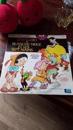 vinyl 33T disney (2 vinyles)"blanche neige et les 7 nains, Collections, Disney, Enlèvement, Comme neuf, Autres types