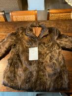 Bontjas kort model, Kleding | Dames, Jassen | Winter, Ophalen of Verzenden, Zo goed als nieuw, Maat 38/40 (M), Bruin