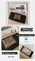 Love Moschino tas met gekleurde LOVE-steentjes (nieuw), Handtassen en Accessoires, Ophalen of Verzenden, Nieuw, Zwart, Avondtasje