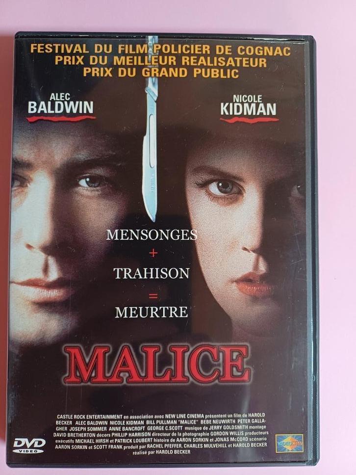 DVD Malice, Cd's en Dvd's, Dvd's | Thrillers en Misdaad, Zo goed als nieuw, Ophalen of Verzenden