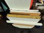 Meubelpanelen, wit en houtkleurig, 14 stuks, Doe-het-zelf en Bouw, Ophalen, Zo goed als nieuw, Hout, Minder dan 20 mm