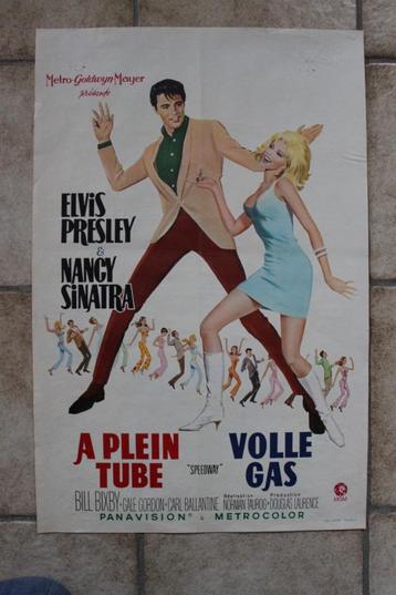 filmaffiche Elvis Presley Speedway 1968 filmposter