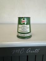 Bidon d'huile conique Castrol rare, Collections, Utilisé, Enlèvement ou Envoi, Panneau publicitaire