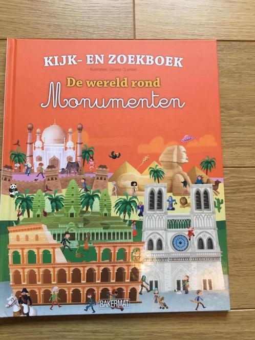 Kijk- en zoekboek De wereld rond monumenten, Livres, Livres pour enfants | 4 ans et plus, Neuf, Enlèvement ou Envoi