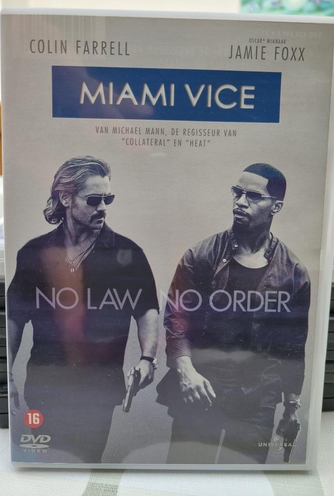 DVD film MIAMI VICE, Cd's en Dvd's, Dvd's | Actie, Zo goed als nieuw, Actiethriller, Alle leeftijden, Ophalen of Verzenden