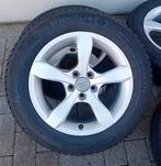 Winterbanden velgen alu Audi A1 15inch 5x100 7-8mm ❄️🌨️, Enlèvement, Utilisé, Audi