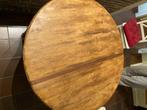 oude grenen ronde tafel, Huis en Inrichting, Ophalen, Rond, Zo goed als nieuw, 75 cm of meer