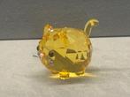 Swarovski Chubby Cats gele kat, Ophalen of Verzenden, Nieuw, Figuurtje