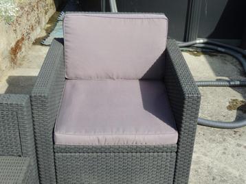 Coussins pour fauteuil de jardin 1 personne beschikbaar voor biedingen