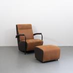 1x Leolux Scylla fauteuil uitgevoerd in Danza Cognac leder