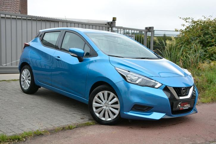 NISSAN MICRA 1.0 AIRCO/CAMERA/SLECHTS 17 000KMS/CRUISE C, Auto's, Nissan, Bedrijf, Te koop, Micra, ABS, Achteruitrijcamera, Airbags