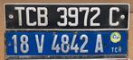 Nummerplaat CHAD TSJAAD plaque immatriculation, special, Ophalen of Verzenden, Gebruikt