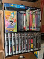 Lot DVD’s, CD’s en VHS, Ophalen, Gebruikt