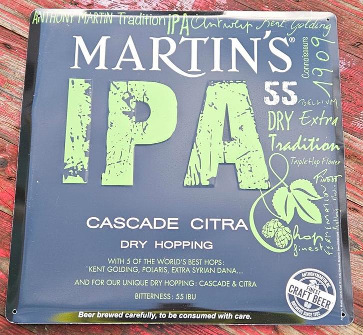 Panneau publicitaire Martin's IPA
C'est un métal, Livres, Ésotérisme & Spiritualité, Enlèvement ou Envoi